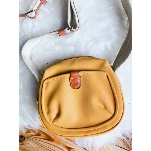 BRICS Handbags - BRICS MILANO Mustard Crossbody Travel Bag